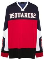 DSQUARED2 t-shirt à logo imprimé - Bleu - thumbnail