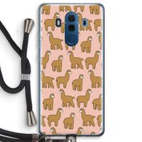 Alpacas: Huawei Mate 10 Pro Transparant Hoesje met koord