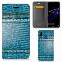 Huawei P20 Lite Hippe Standcase Jeans - thumbnail