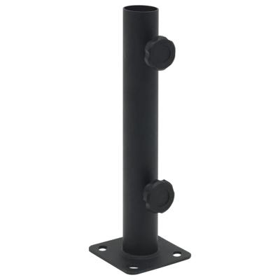 Parasolvoet voor 32/34/38 mm stok staal matzwart