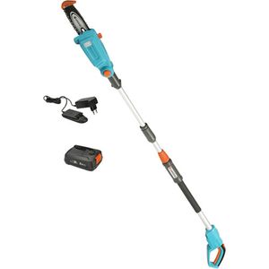 GARDENA Accu telescopische snoeizaag TCS 20/18 P4A set stoksnoeizaag 14770-20, Accu inbegrepen