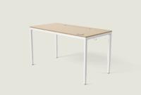 Desktronic HomeMax bureau - Wit / Bamboe / 160x80 cm