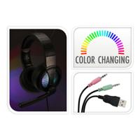 Headset Gaming met Microfoon en Licht Headset Gaming met Microfoon en Licht