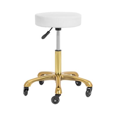 Rolkruk - 54 - 72 cm - 150 kg - Wit/Gouden