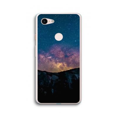 Travel to space: Google Pixel 3 XL Transparant Hoesje