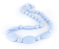 Lollipops & More bijtketting Licorice 85 cm silicone licht - thumbnail