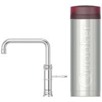 Quooker Classic Fusion Square Keukenkraan Set - Kokend Warm- en Koud Water - RVS - Inclusief PRO3 Reservoir