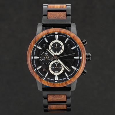 Contrast - Houten Herenhorloge TimberWood