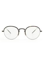 Oliver Peoples lunettes de vue TK-6 à monture ronde - Or