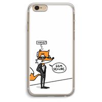 GSM secure: iPhone 6 Plus / 6S Plus Transparant Hoesje
