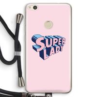 Superlady: Huawei Ascend P8 Lite (2017) Transparant Hoesje met koord