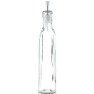 Zeller Azijnfles of Oliefles - glas - 270 ml - schenktuit - Doseerflessen voor op tafel