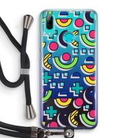 8-bit N°6: Huawei P Smart (2019) Transparant Hoesje met koord