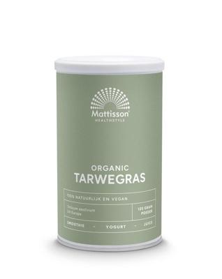 Mattisson Tarwegras wheatgrass poeder raw bio