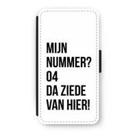 Da ziede van hier: iPhone XS Flip Hoesje