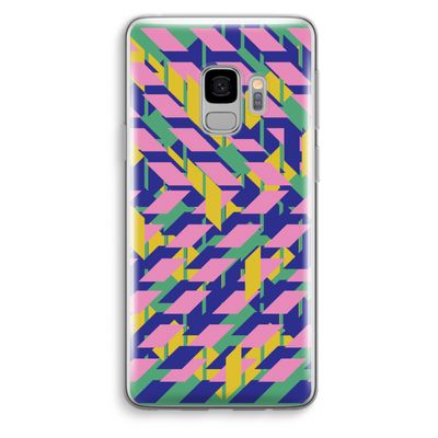 Skew Blush 1: Samsung Galaxy S9 Transparant Hoesje