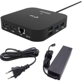 I-tec C31DUALHDMIDPD100 laptop dock & poortreplicator