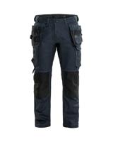 Blåkläder 1750 werkbroek stretch blauw/zwart maat 46