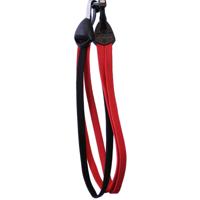 Qibbel Widek veiligheidsbinder rvs 26/28" vuurrood/zwart uni