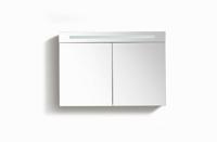 Spiegelkast 100 met LED verlichting Light Wood
