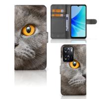 Telefoonhoesje | Met pasjeshouder | PPO A57 | A57s | A77 4G Britse Korthaar