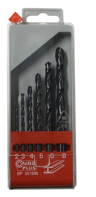 CON:P Set Metaalboren 2-8Mm 6Dlg - BP301906