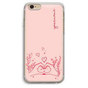 Love is in the air: iPhone 6 Plus / 6S Plus Transparant Hoesje