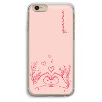 Love is in the air: iPhone 6 Plus / 6S Plus Transparant Hoesje