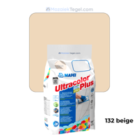 Mapei | Ultracolor Plus | 132 Beige | Cementgebonden | Voegmiddel | 5KG