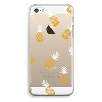 Ananasjes: iPhone 5 / 5S / SE Transparant Hoesje Ananasjes: iPhone 5 / 5S / SE Transparant Hoesje