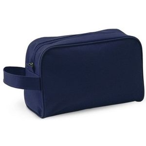 Toilettas navy met handvat 21,5 cm voor kinderen