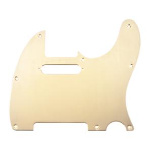 Fender 8-hole Mount Plated Telecaster Pickguard Gold slagplaat voor Fender Telecaster