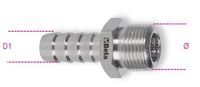 Beta 1918 snelkoppeling slang aansluiting 1/4" draad uitwendig 8mm