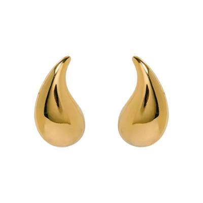 Gouden Traan oorbellen
