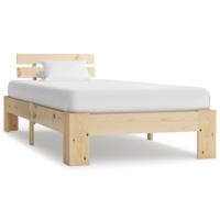 Bedframe massief grenenhout 100x200 cm - thumbnail