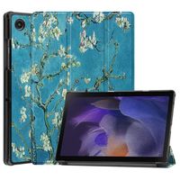 3-Vouw sleepcover hoes - Samsung Galaxy Tab A8 (2021) - Van Gogh Amandelbloesem 3-Vouw sleepcover hoes - Samsung Galaxy Tab A8 (2021) - Van Gogh Amandelbloesem