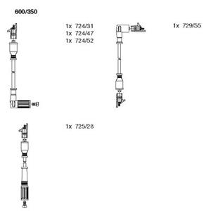 Bremi Bougiekabelset 600/350