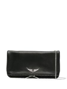 Zadig&Voltaire pochette à détails de clous - Noir