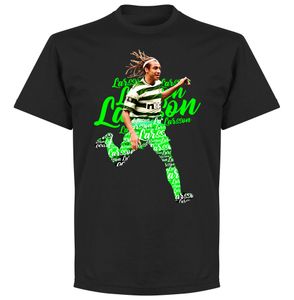 Larsson Celtic Script T-Shirt