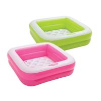 Intex 57100NP Babybadje 85x85x23 cm Assorti + Reparatiesetje