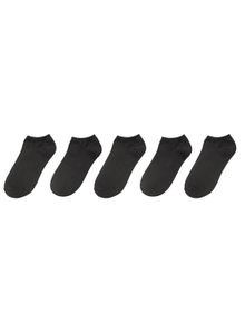 HEMA 5-pak Sneakersokken Zwart (zwart)