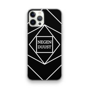 Negenduust geometrisch: iPhone 12 Pro Transparant Hoesje