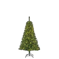 Charlton kerstboom led groen - h155 x d91cm - thumbnail