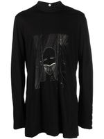 Rick Owens DRKSHDW t-shirt à imprimé graphique - Noir - thumbnail