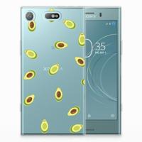 Sony Xperia XZ1 Compact | Siliconen Case | Avocado