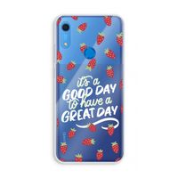 Don't forget to have a great day: Huawei Y6s Transparant Hoesje