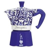 Italiaanse Koffiepot Bialetti MOKA D&G BLU MEDIT. 6T Blauw Aluminium 6 Kopjes