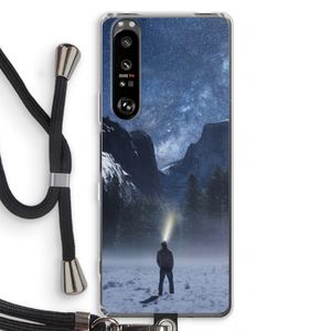 Wanderlust: Sony Xperia 1 III Transparant Hoesje met koord