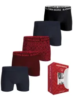 Bjorn Borg 5-Pack heren boxershorts - Cotton Stretch - X-mas