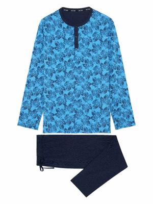 HOM - Long Sleepwear - Douro - navy, Maat:XL